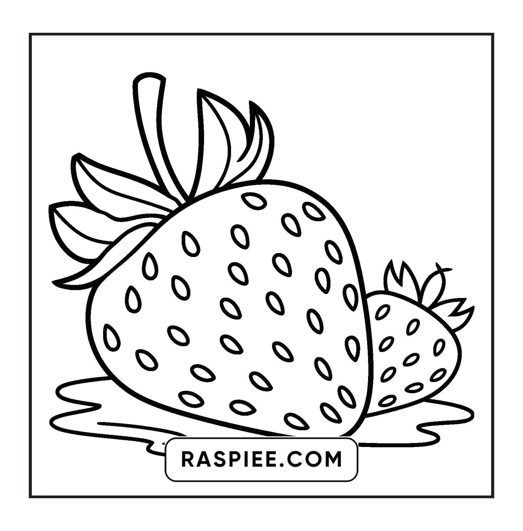 88 Bold and Easy Dessert Coloring Pages