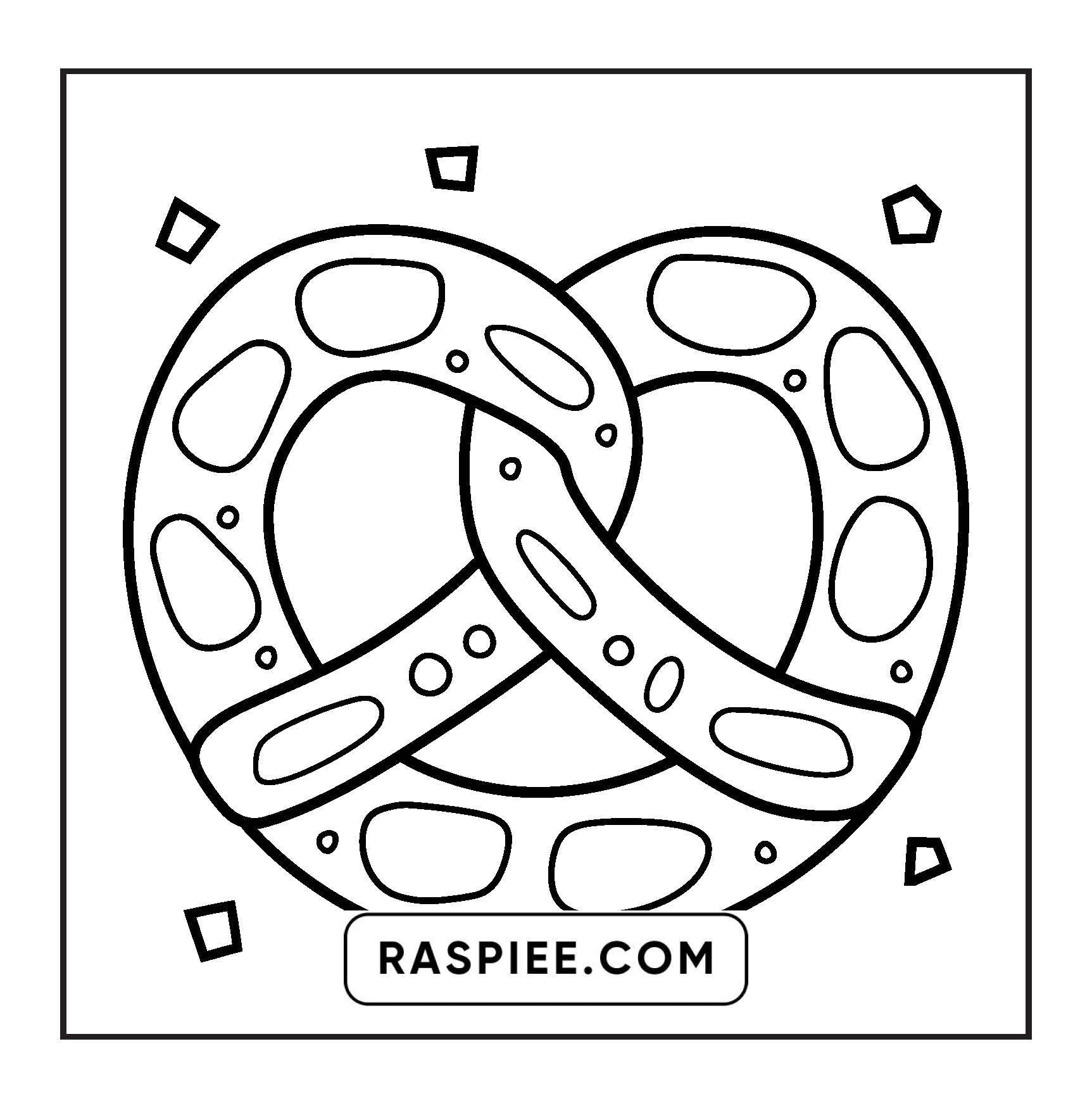88 Bold and Easy Dessert Coloring Pages