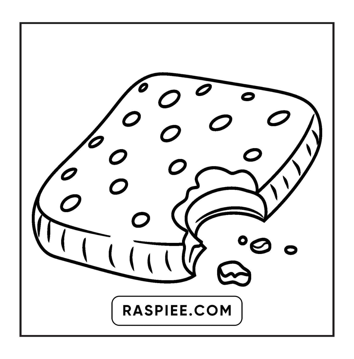 88 Bold and Easy Dessert Coloring Pages