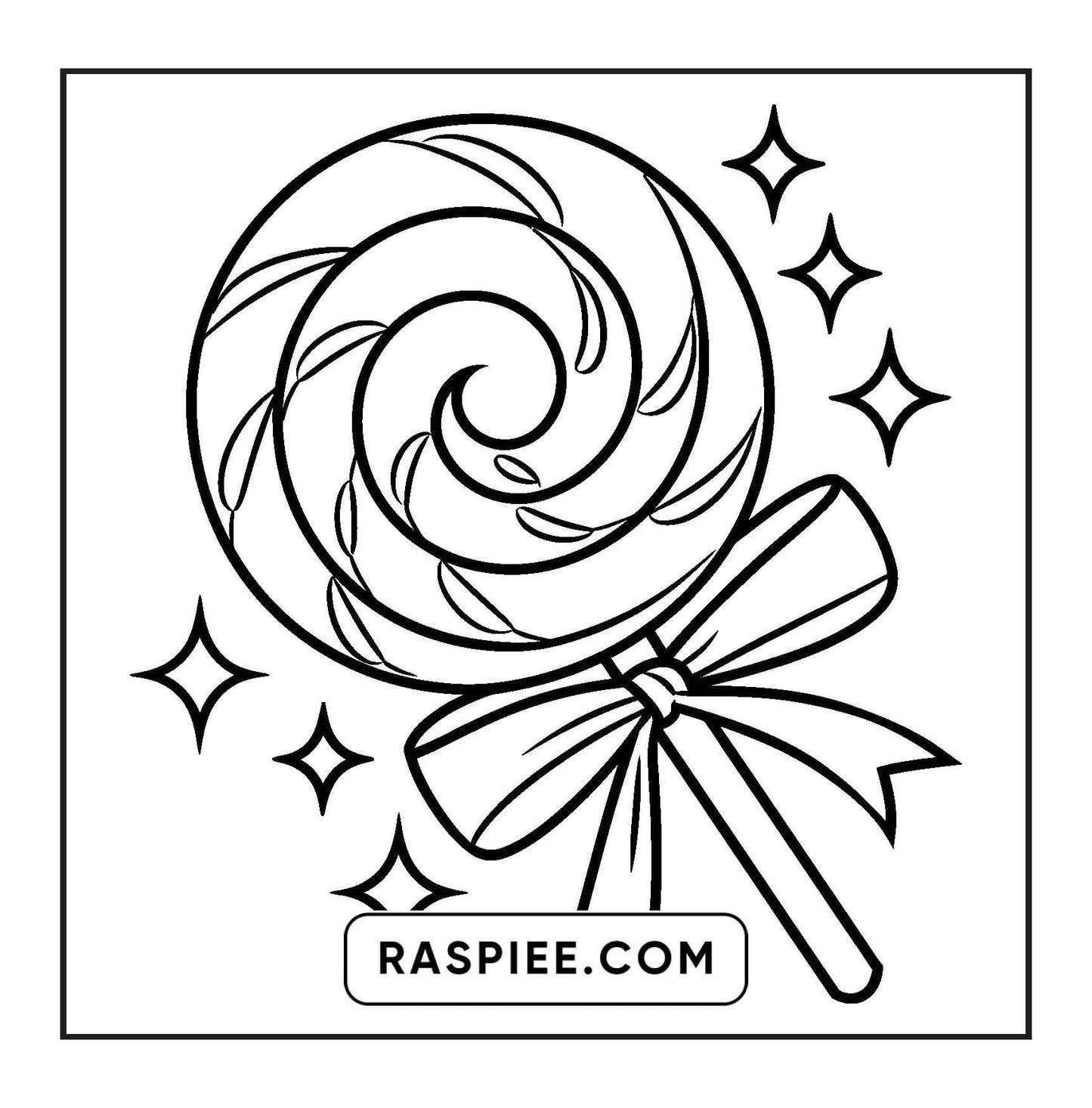 88 Bold and Easy Dessert Coloring Pages