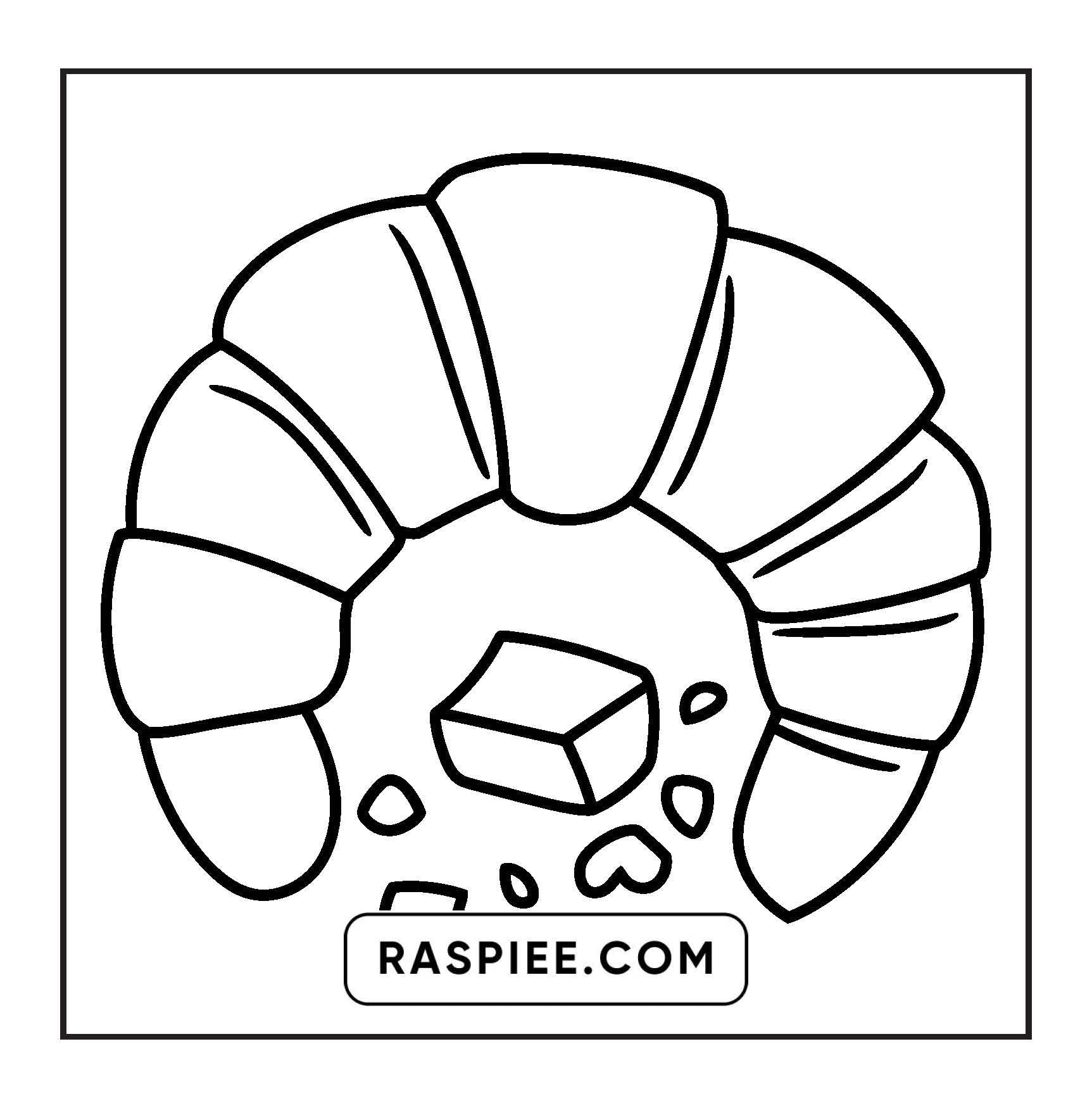 88 Bold and Easy Dessert Coloring Pages
