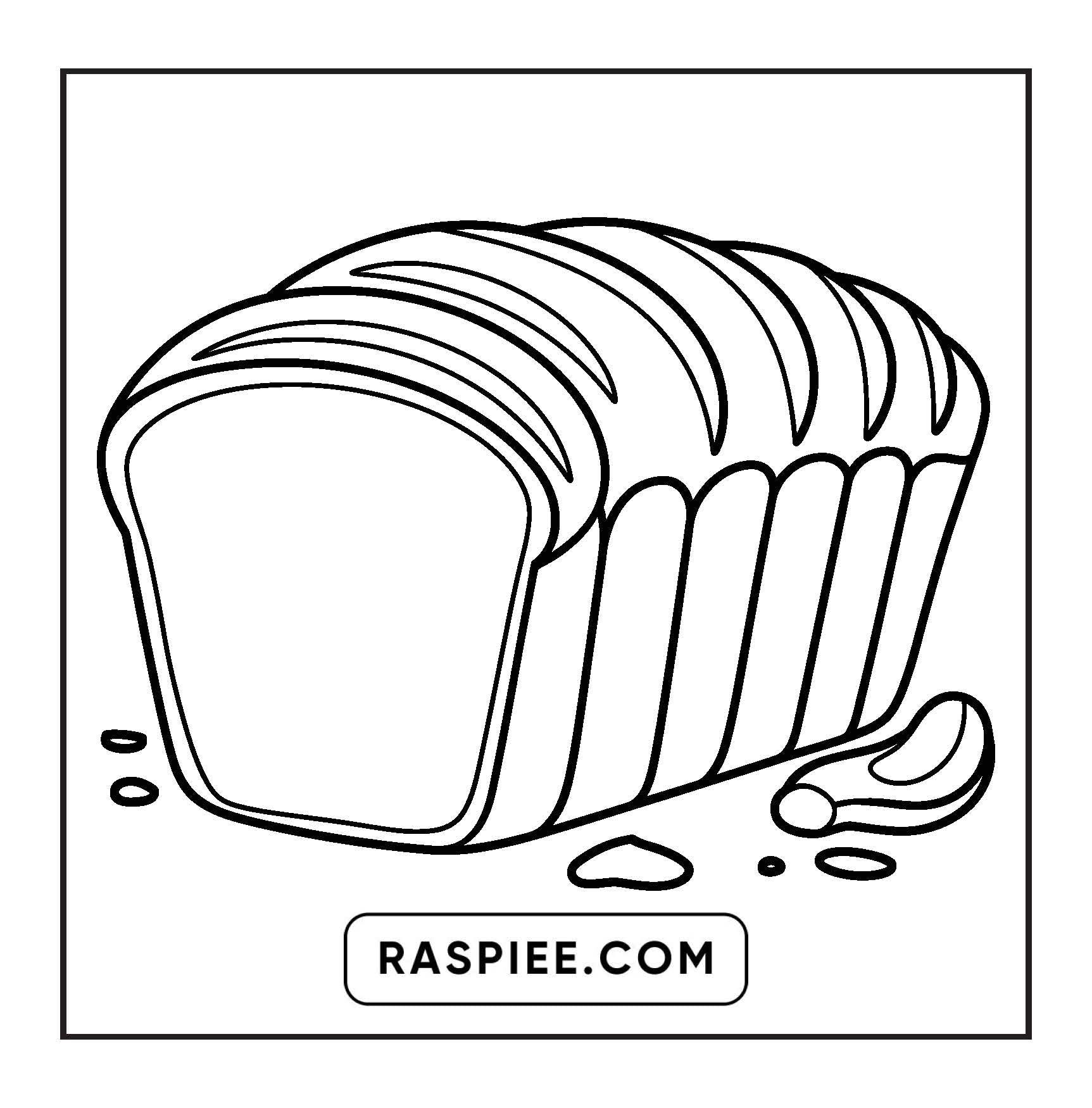 88 Bold and Easy Dessert Coloring Pages