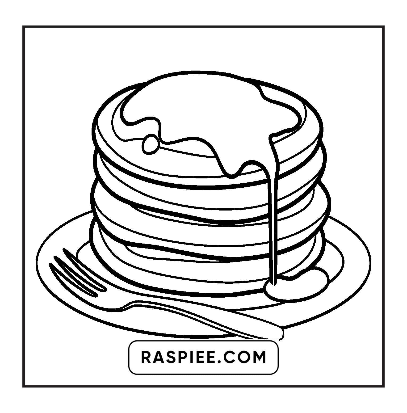88 Bold and Easy Dessert Coloring Pages