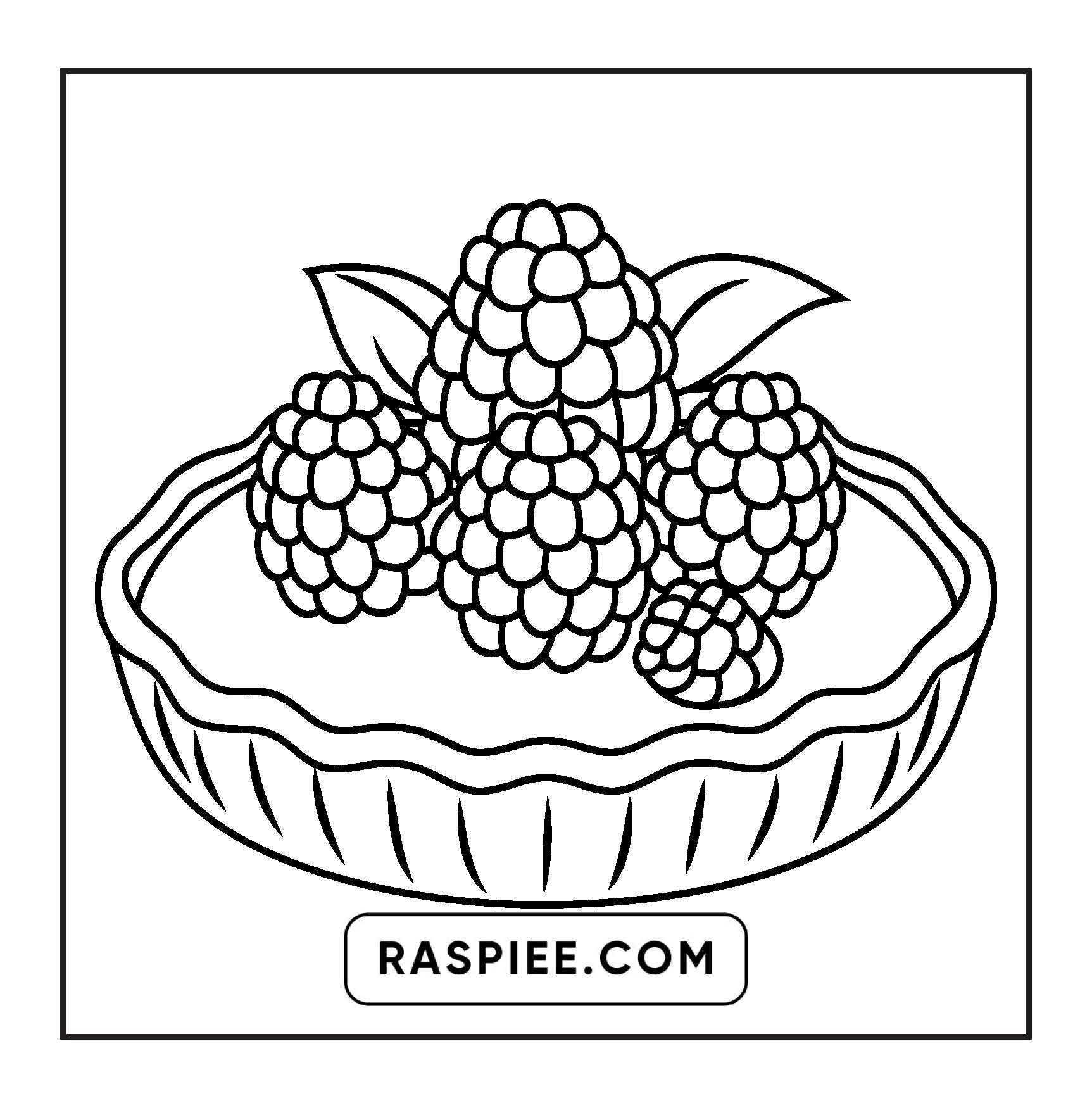 88 Bold and Easy Dessert Coloring Pages