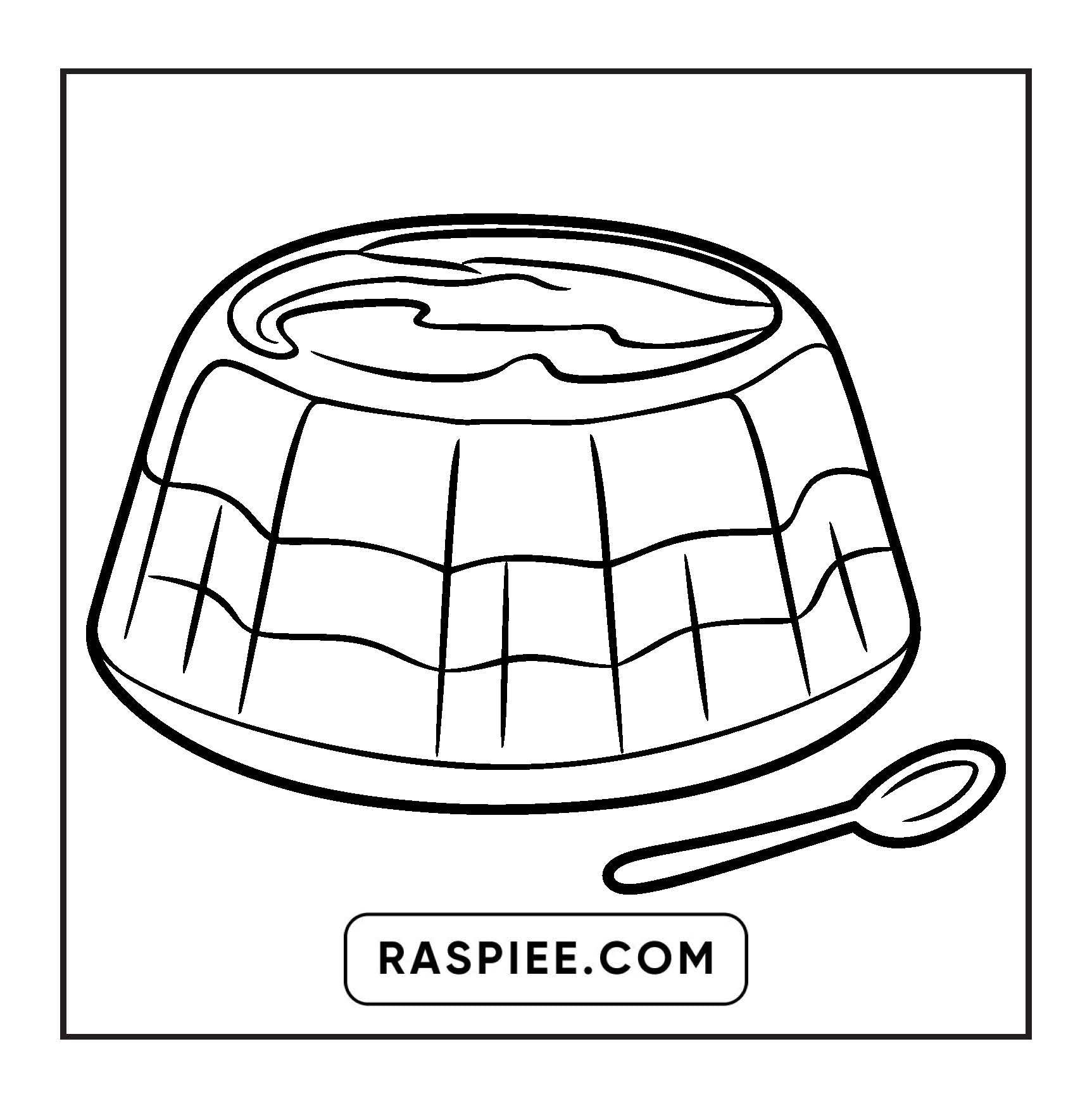 88 Bold and Easy Dessert Coloring Pages