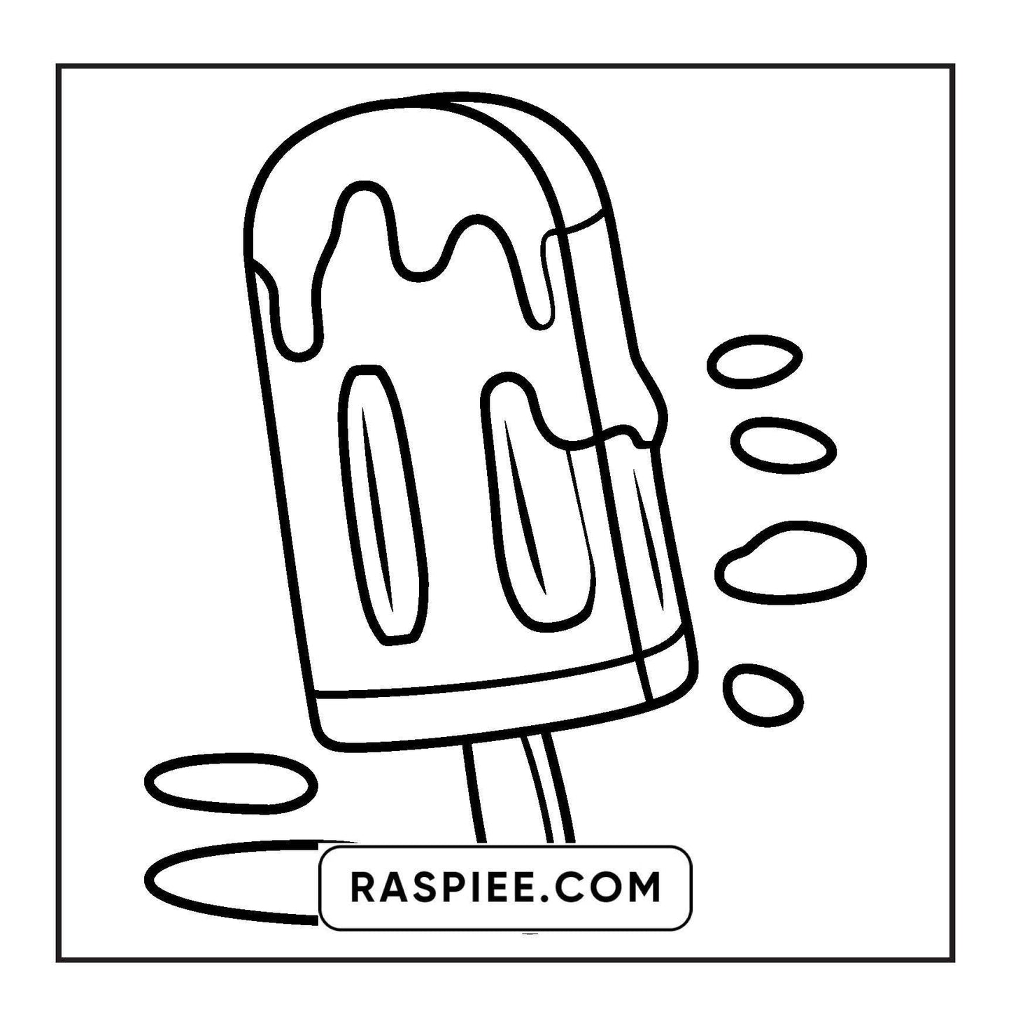 88 Bold and Easy Dessert Coloring Pages