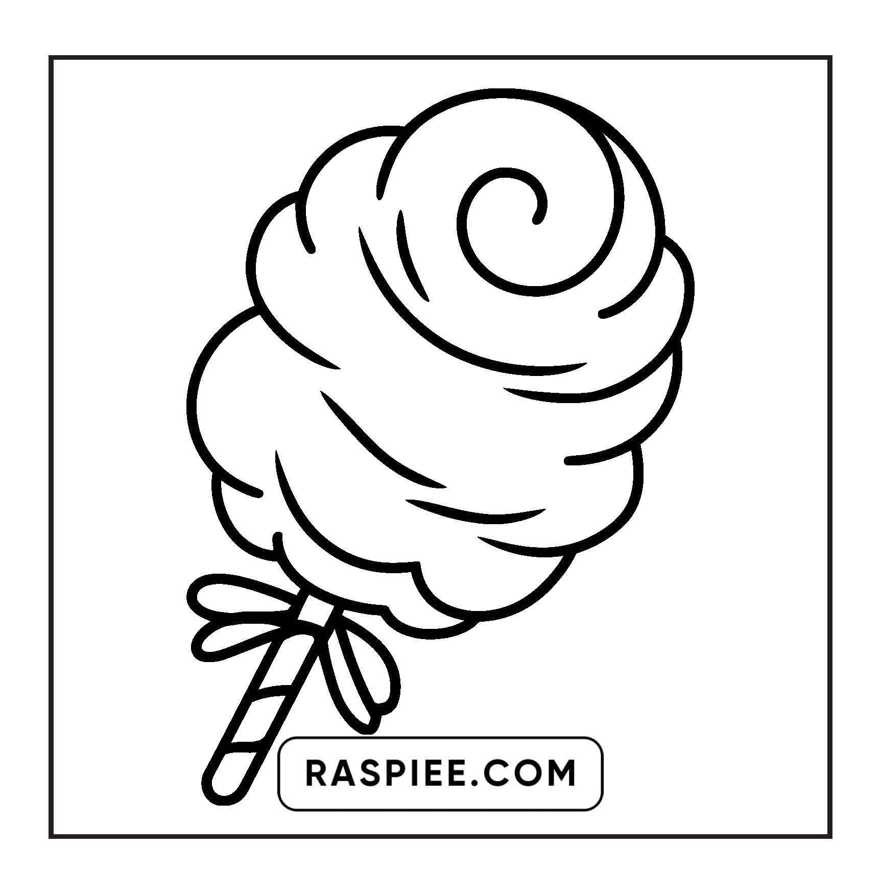 88 Bold and Easy Dessert Coloring Pages