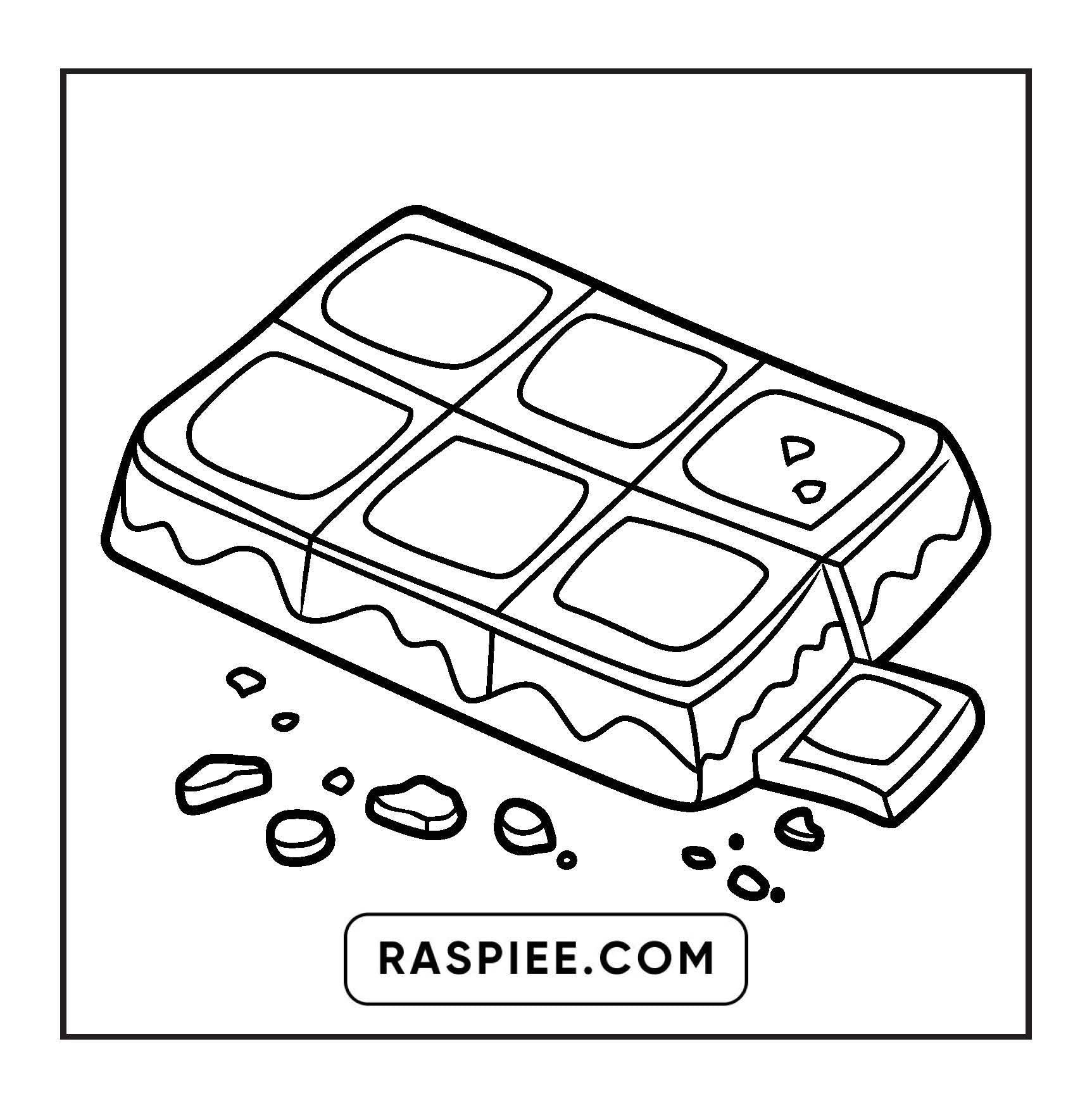 88 Bold and Easy Dessert Coloring Pages