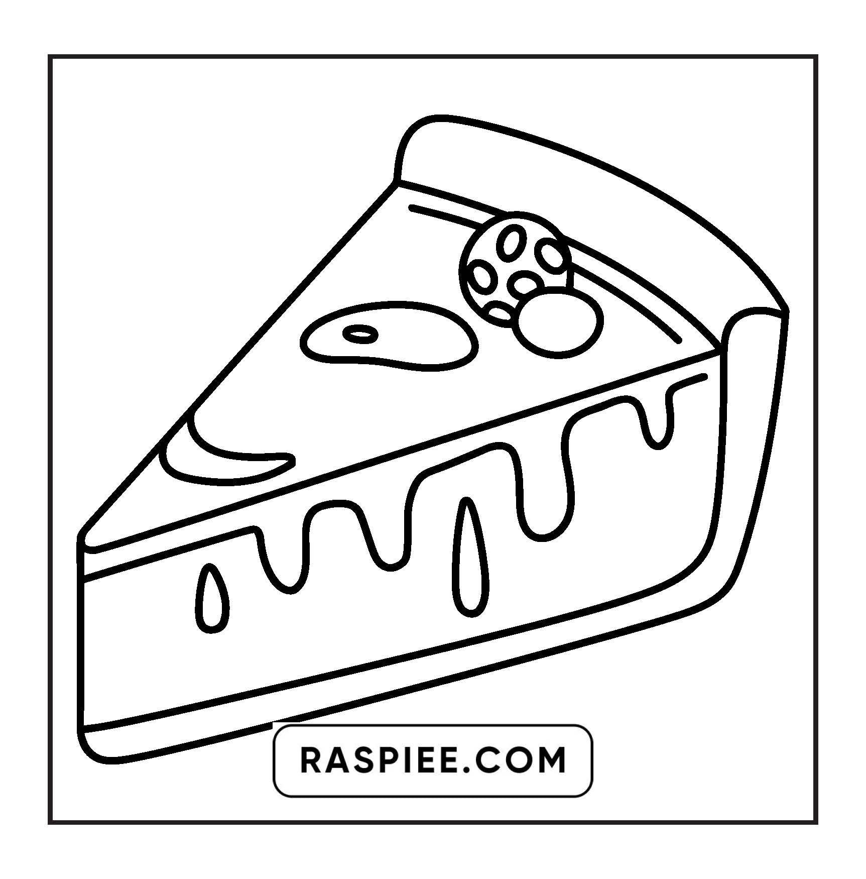 88 Bold and Easy Dessert Coloring Pages