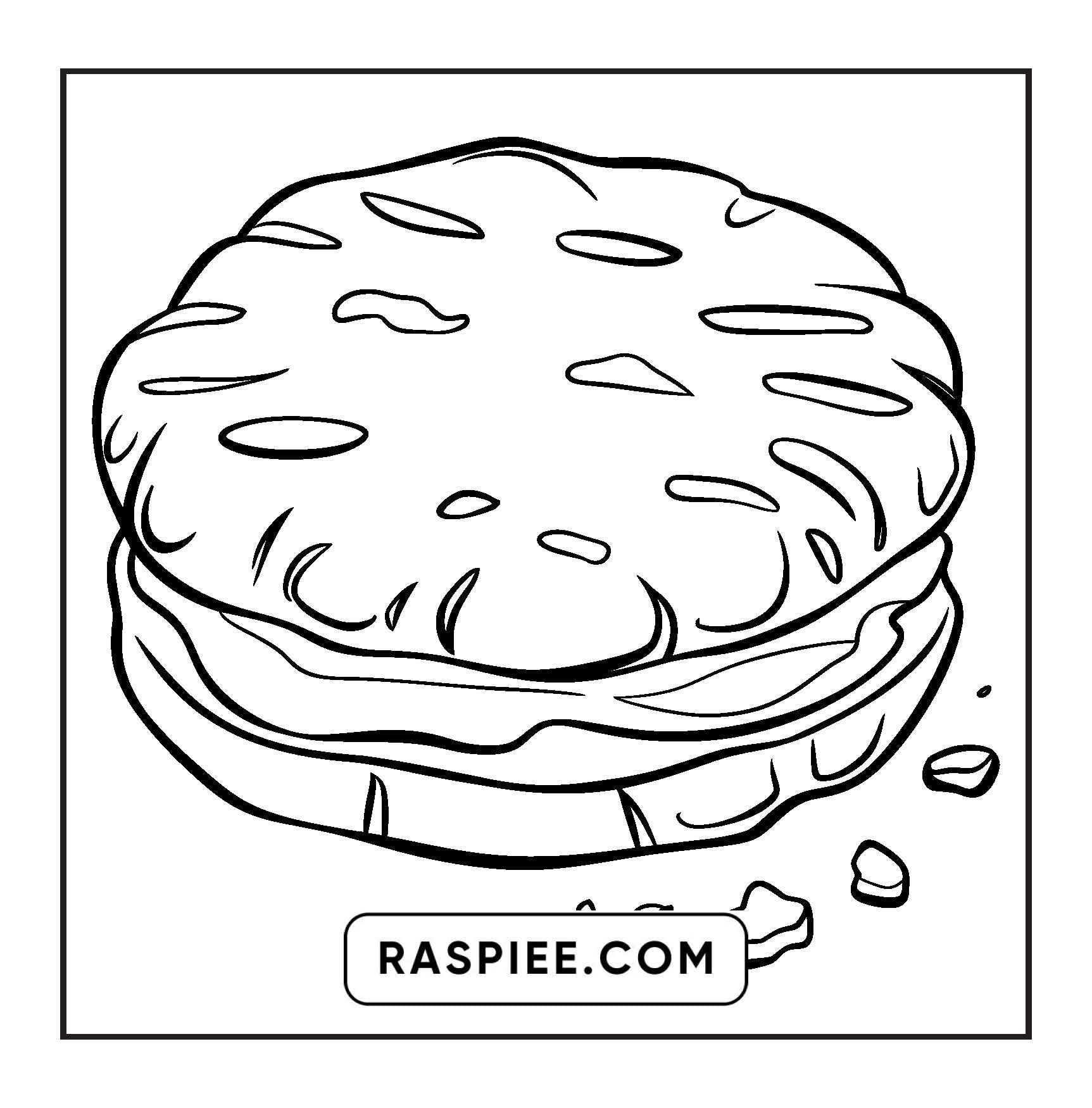 88 Bold and Easy Dessert Coloring Pages