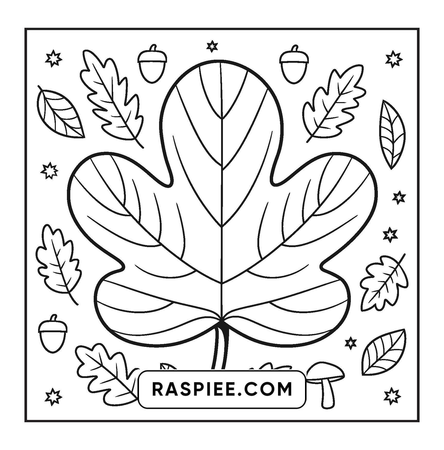108 Bold and Easy Thanksgiving Coloring Pages Printable PDF Instant Download