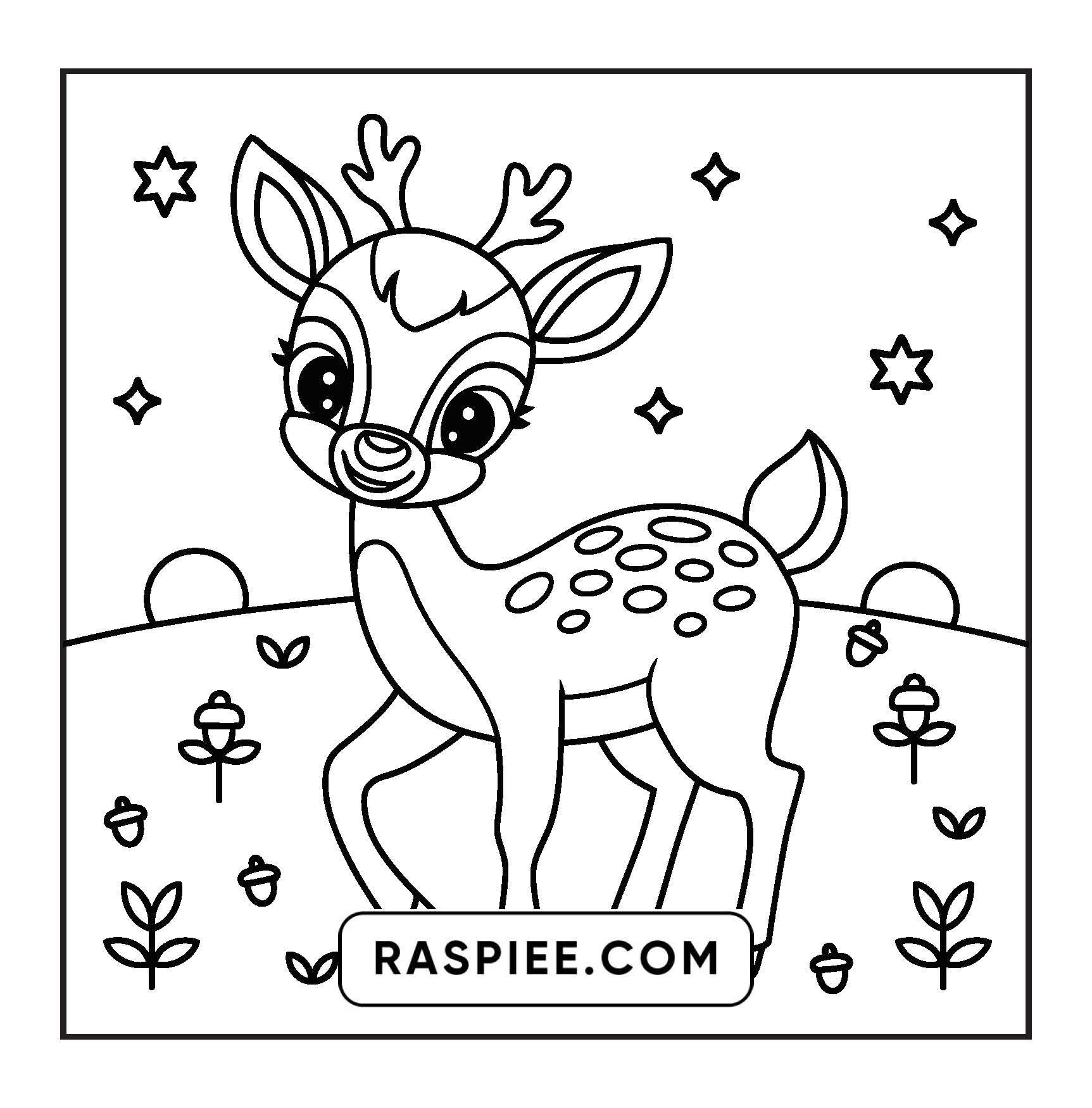 108 Bold and Easy Thanksgiving Coloring Pages Printable PDF Instant Download
