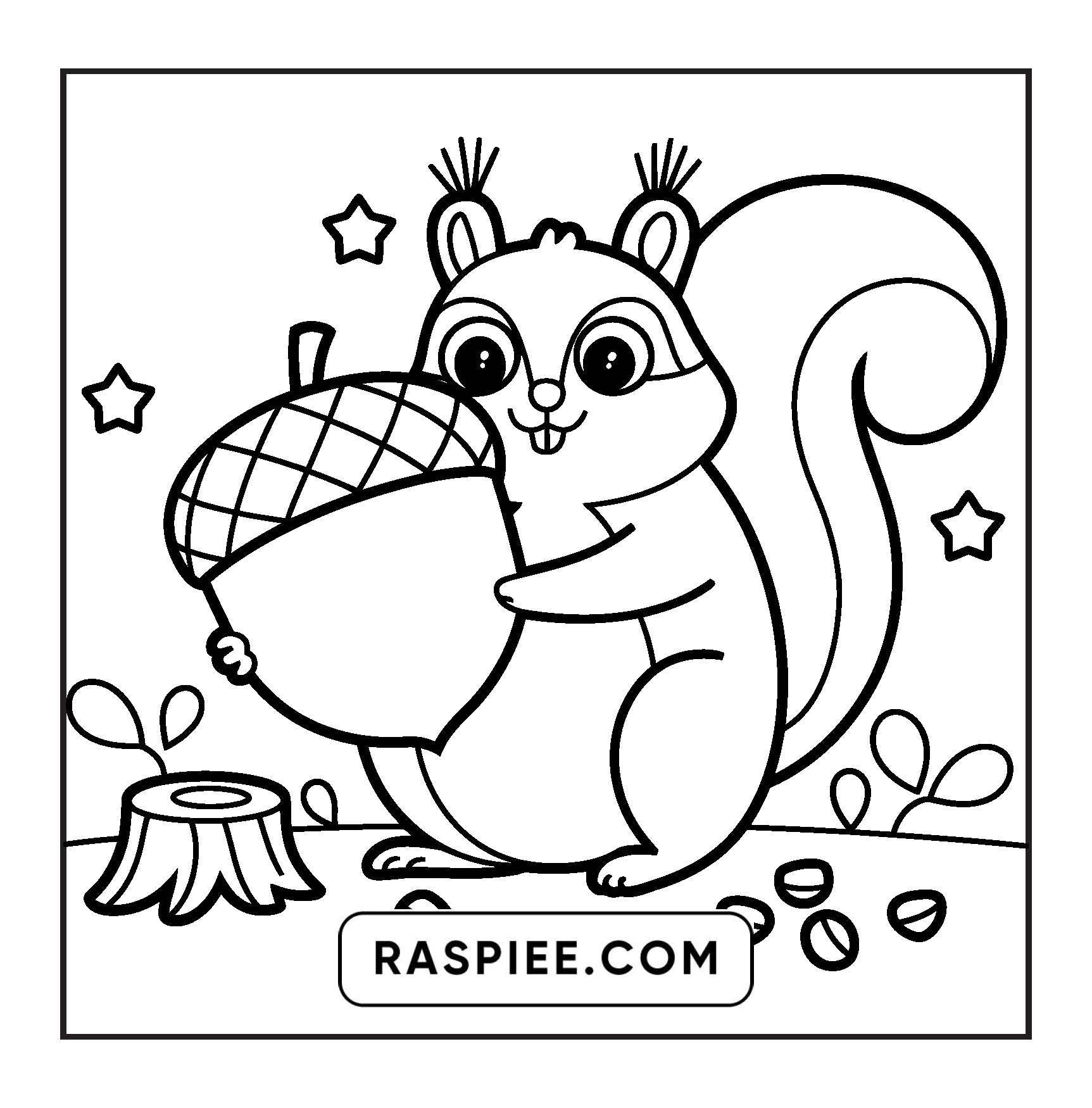 108 Bold and Easy Thanksgiving Coloring Pages Printable PDF Instant Download