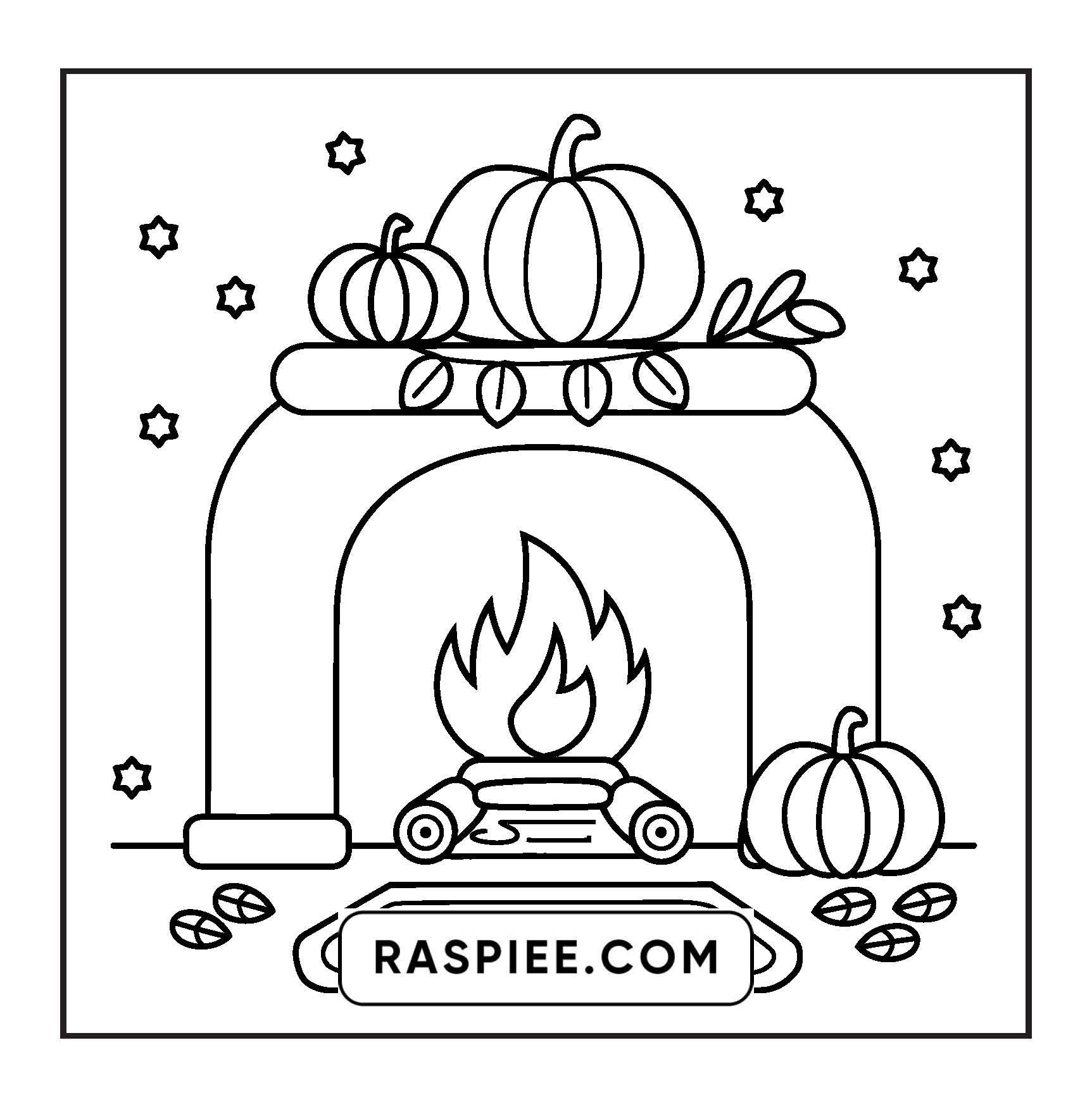 108 Bold and Easy Thanksgiving Coloring Pages Printable PDF Instant Download