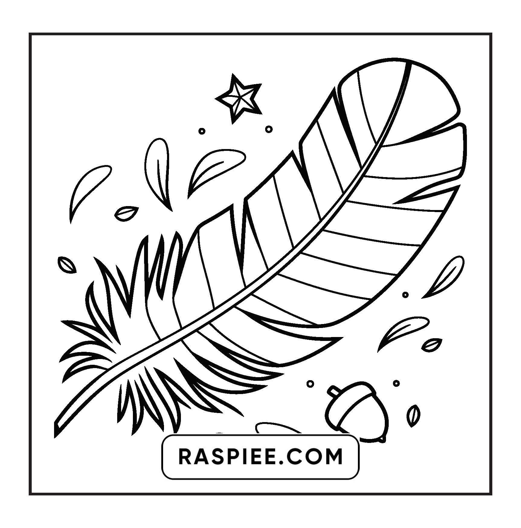 108 Bold and Easy Thanksgiving Coloring Pages Printable PDF Instant Download