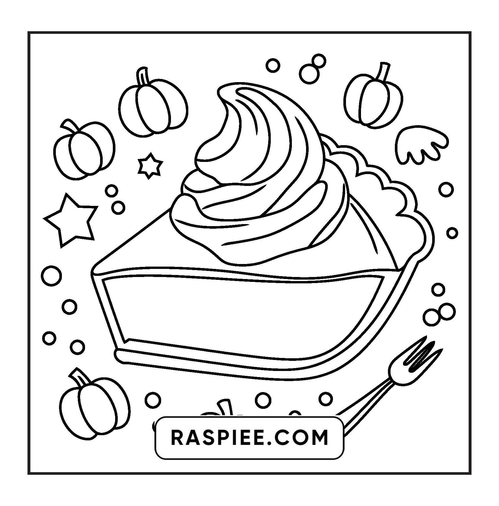 108 Bold and Easy Thanksgiving Coloring Pages Printable PDF Instant Download