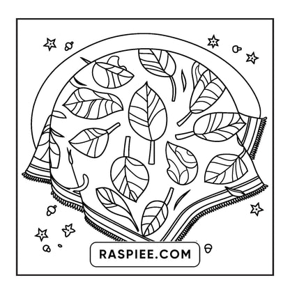 108 Bold and Easy Thanksgiving Coloring Pages Printable PDF Instant Download