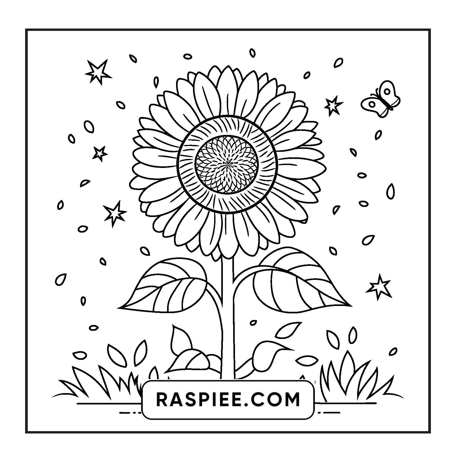 108 Bold and Easy Thanksgiving Coloring Pages Printable PDF Instant Download