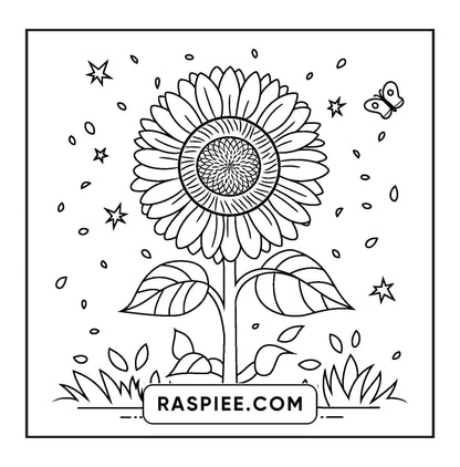 108 Bold and Easy Thanksgiving Coloring Pages Printable PDF Instant Download