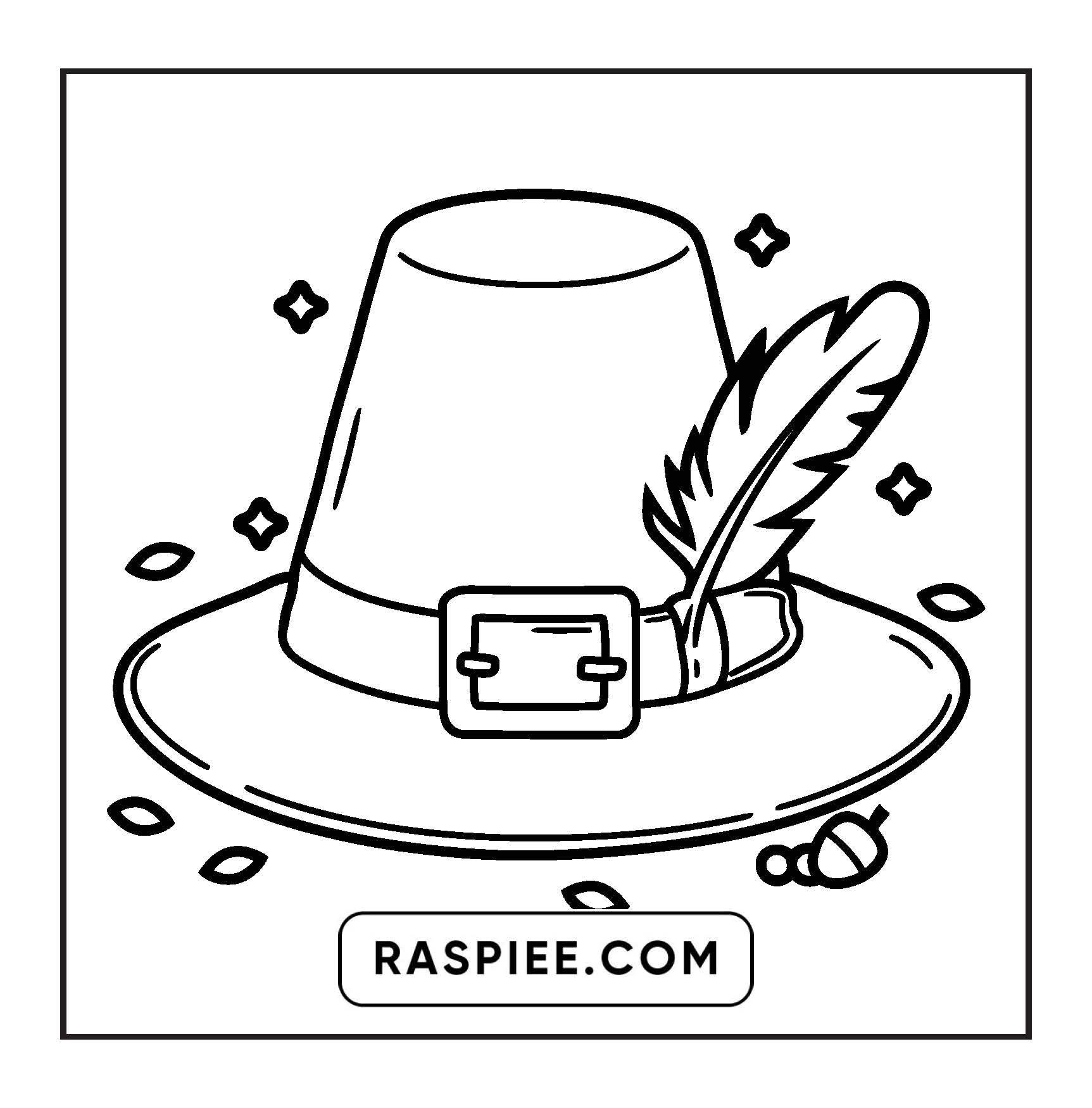 108 Bold and Easy Thanksgiving Coloring Pages Printable PDF Instant Download