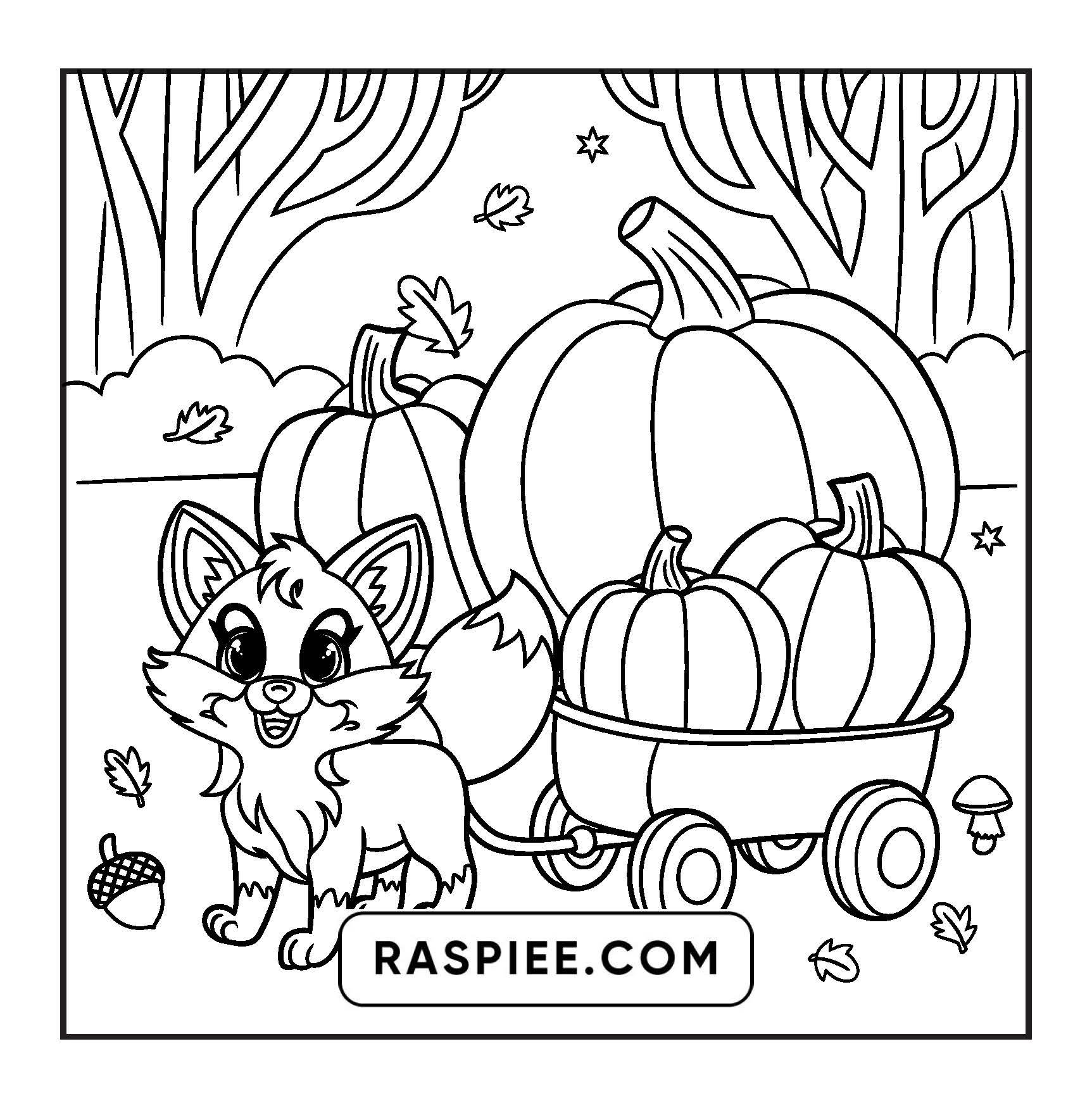108 Bold and Easy Thanksgiving Coloring Pages Printable PDF Instant Download
