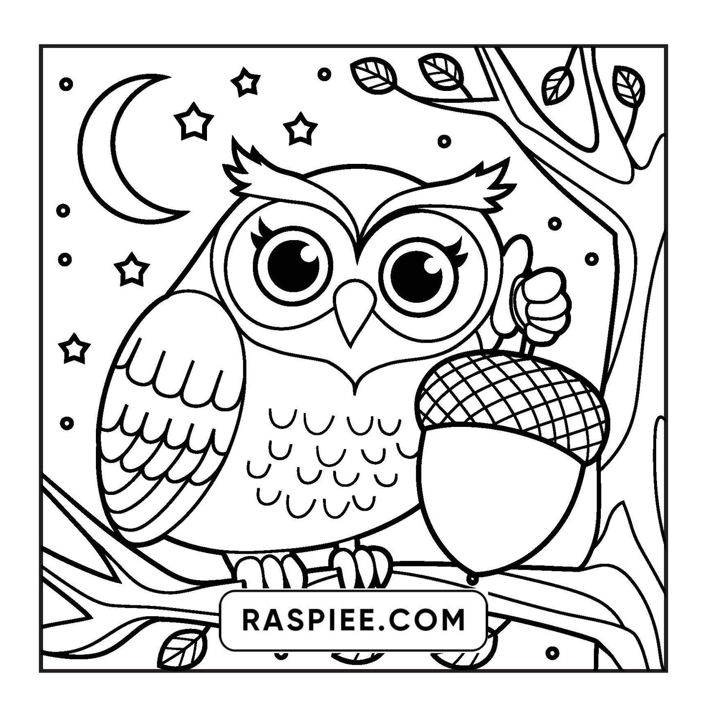 108 Bold and Easy Thanksgiving Coloring Pages Printable PDF Instant Download
