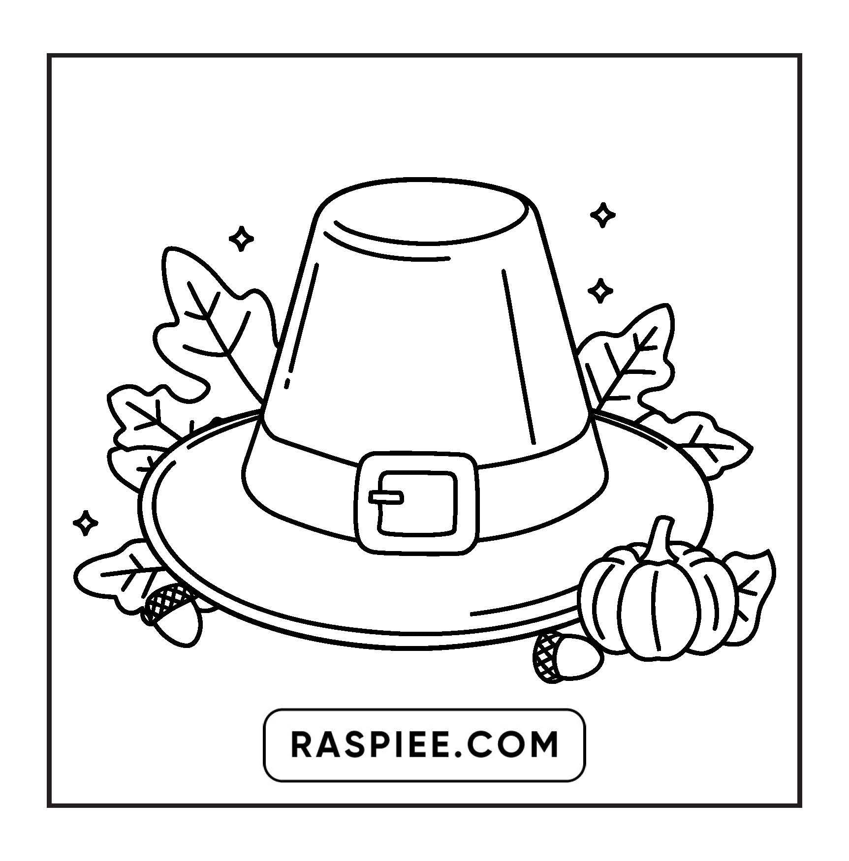 108 Bold and Easy Thanksgiving Coloring Pages Printable PDF Instant Download