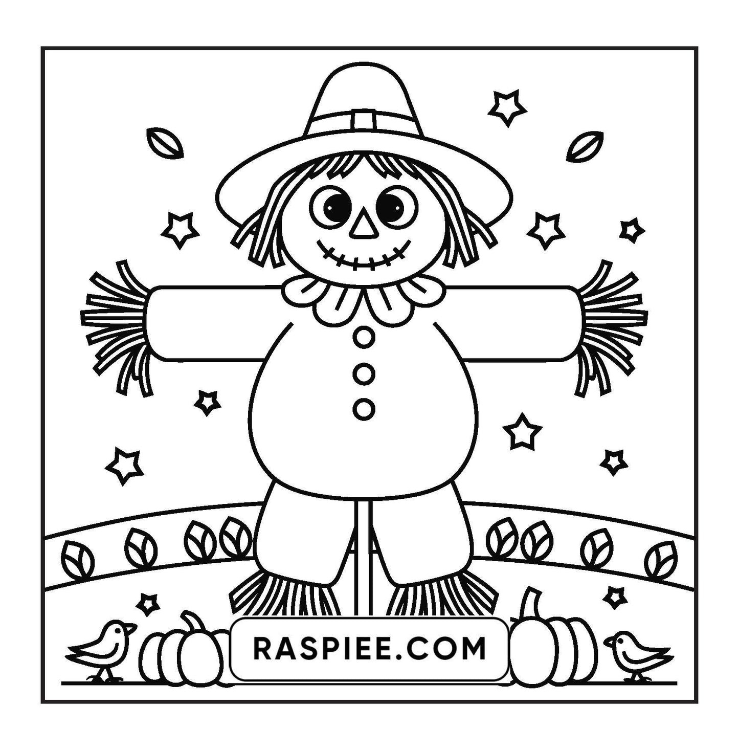 108 Bold and Easy Thanksgiving Coloring Pages Printable PDF Instant Download