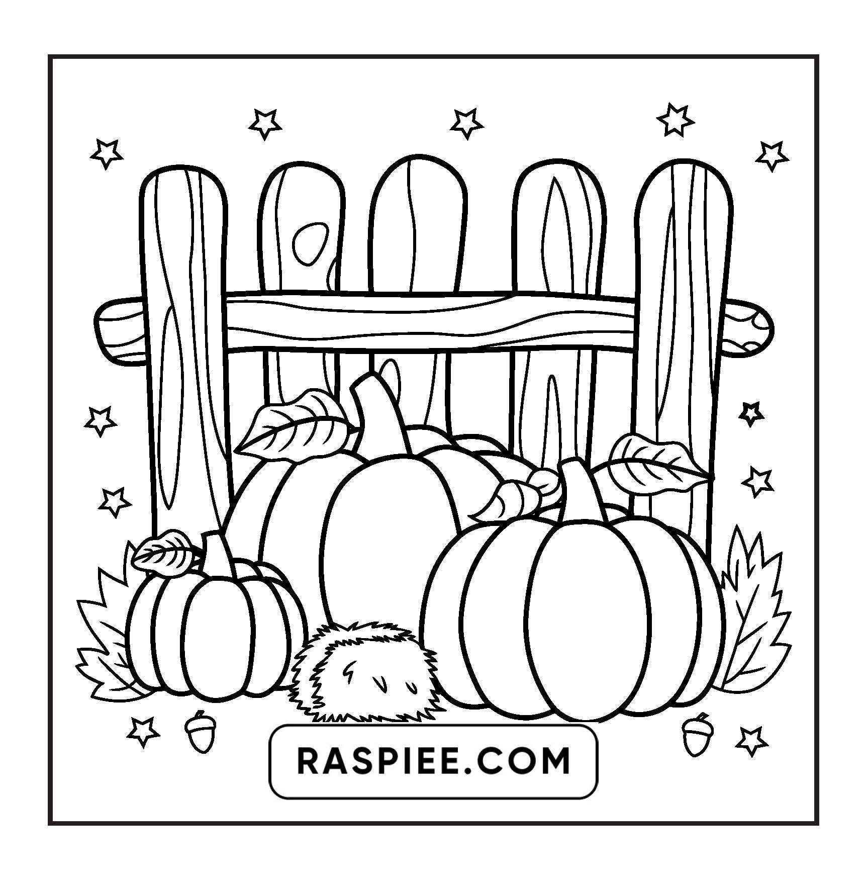 108 Bold and Easy Thanksgiving Coloring Pages Printable PDF Instant Download