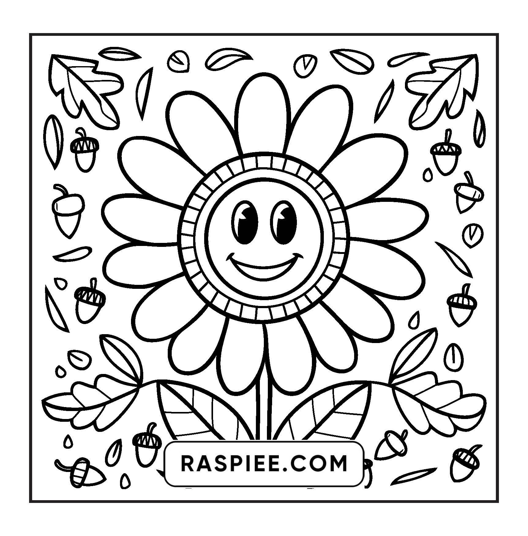 108 Bold and Easy Thanksgiving Coloring Pages Printable PDF Instant Download