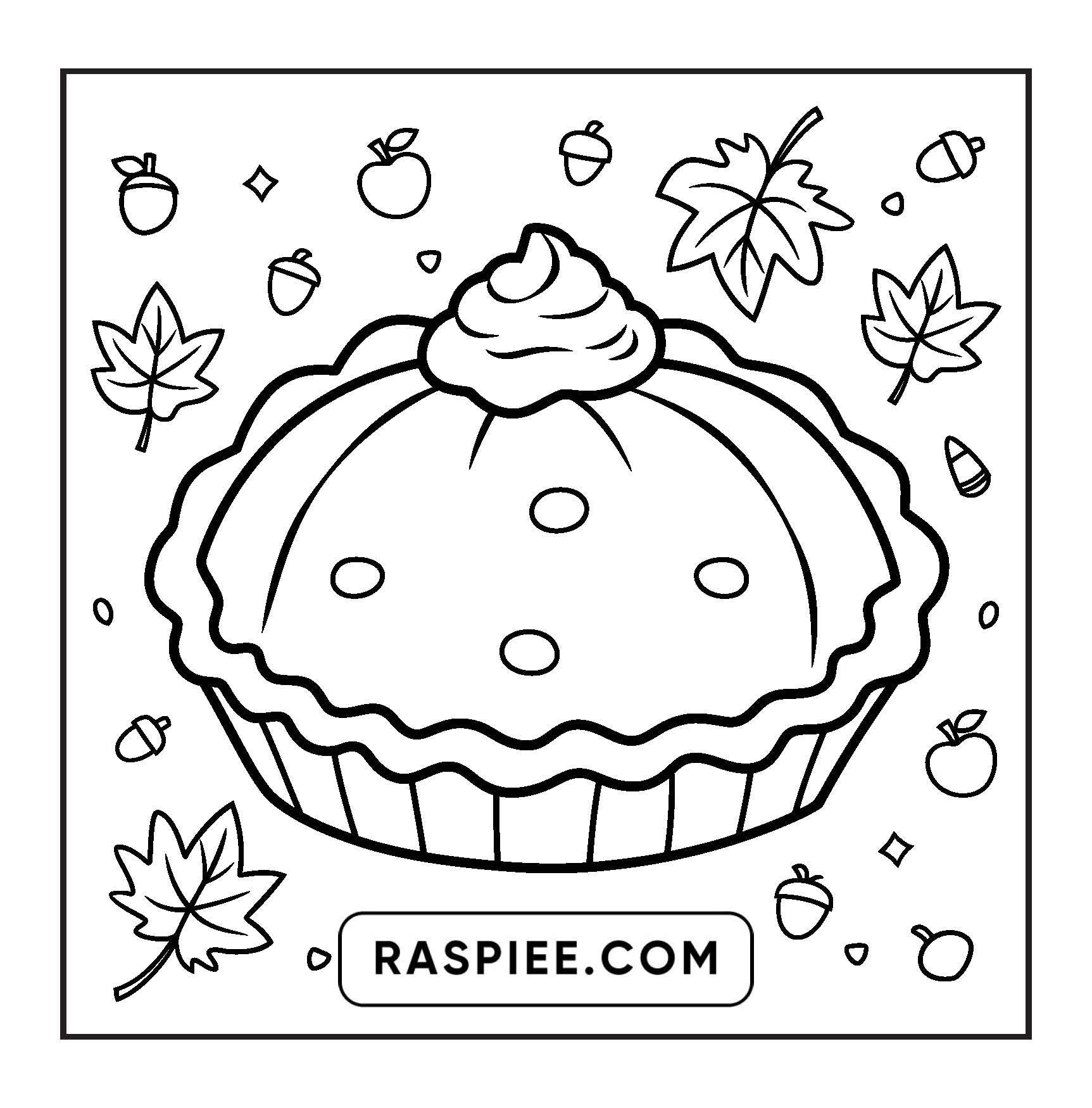 108 Bold and Easy Thanksgiving Coloring Pages Printable PDF Instant Download