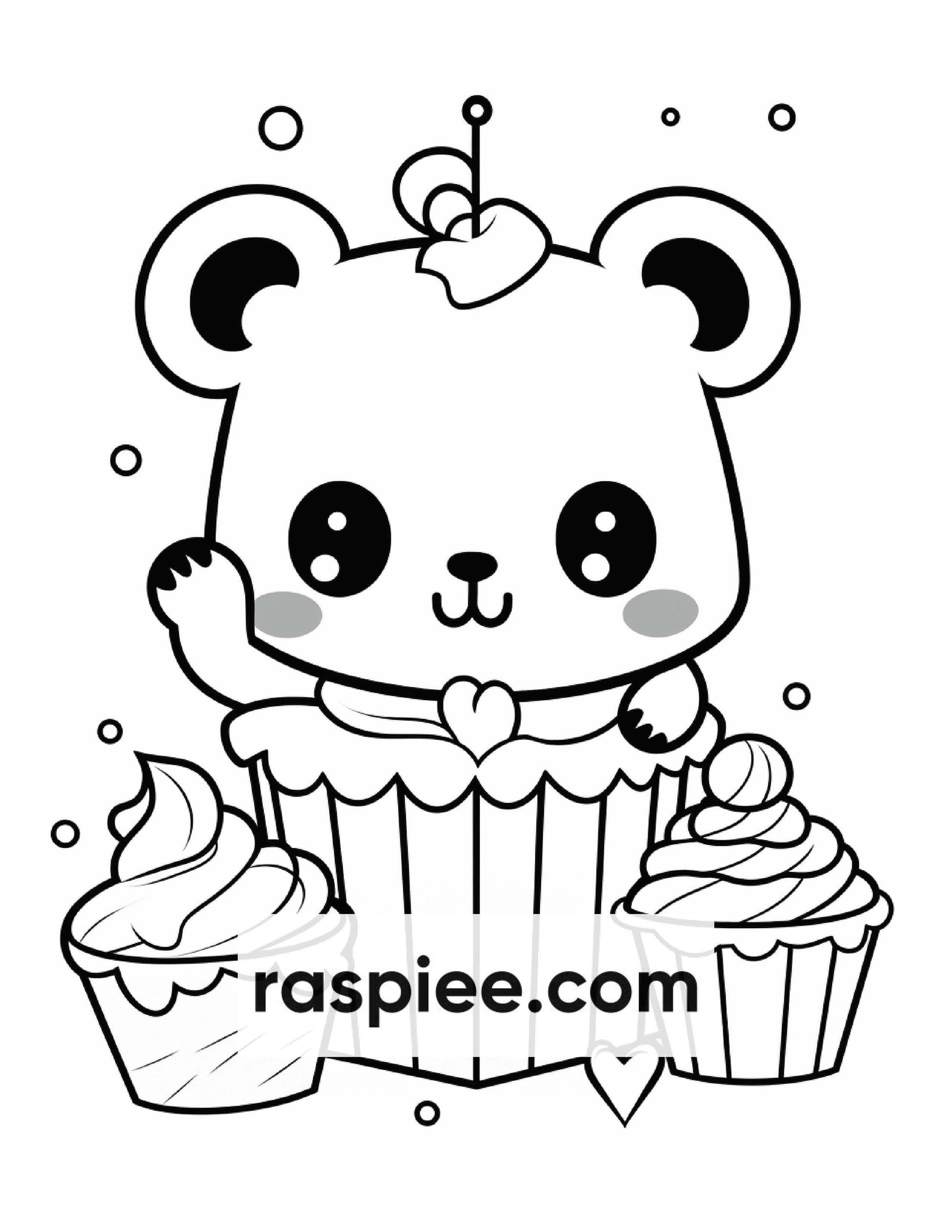 200 Kawaii Food Coloring Pages for Kids, Fun Homeschool Activities, Printable PDF Instant Download