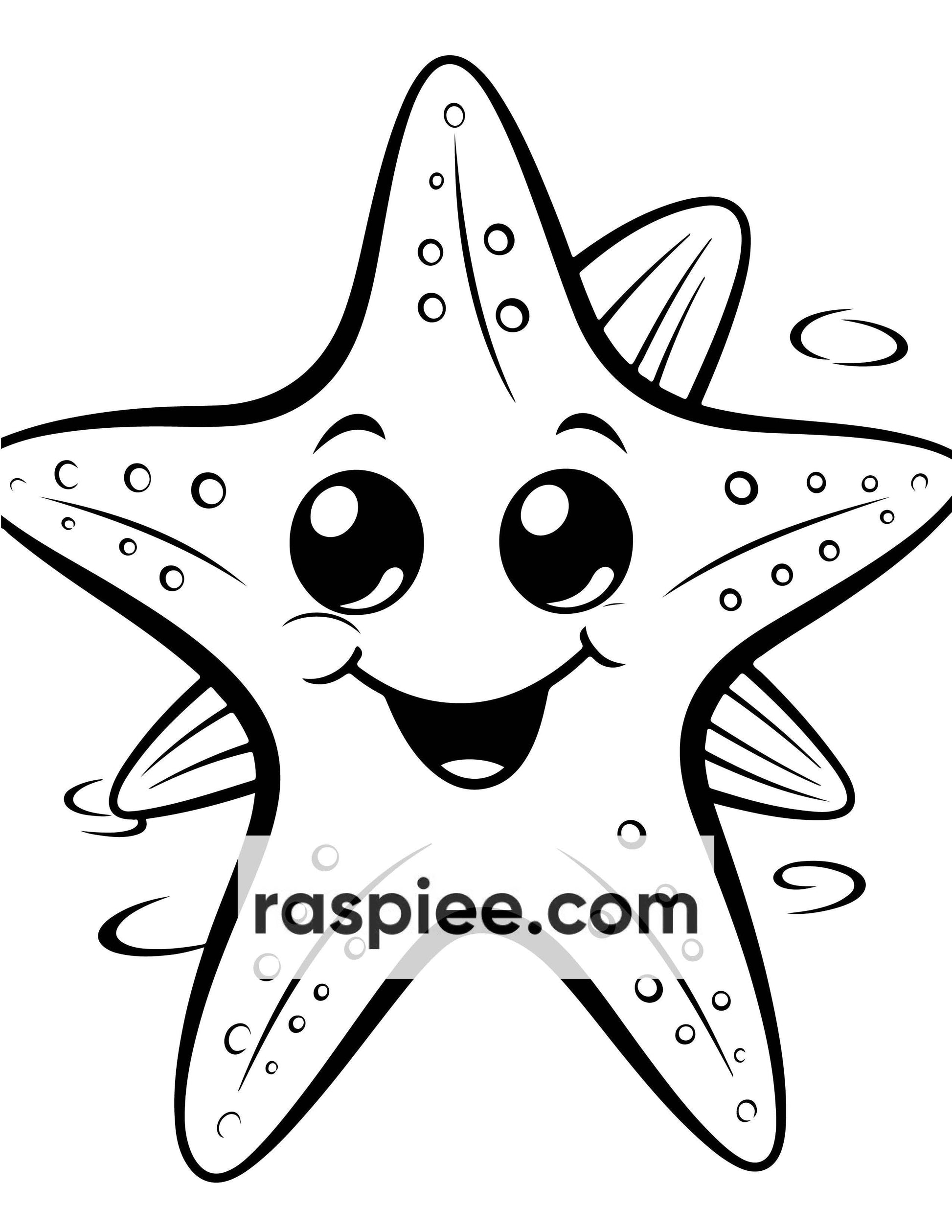 230 Ocean Animal Coloring Pages for Kids, Educational Preschool Printable PDF Instant Download